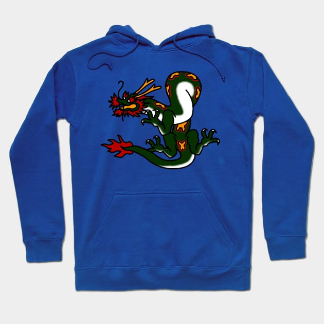 Green Dragon Hoodie by kmtnewsman